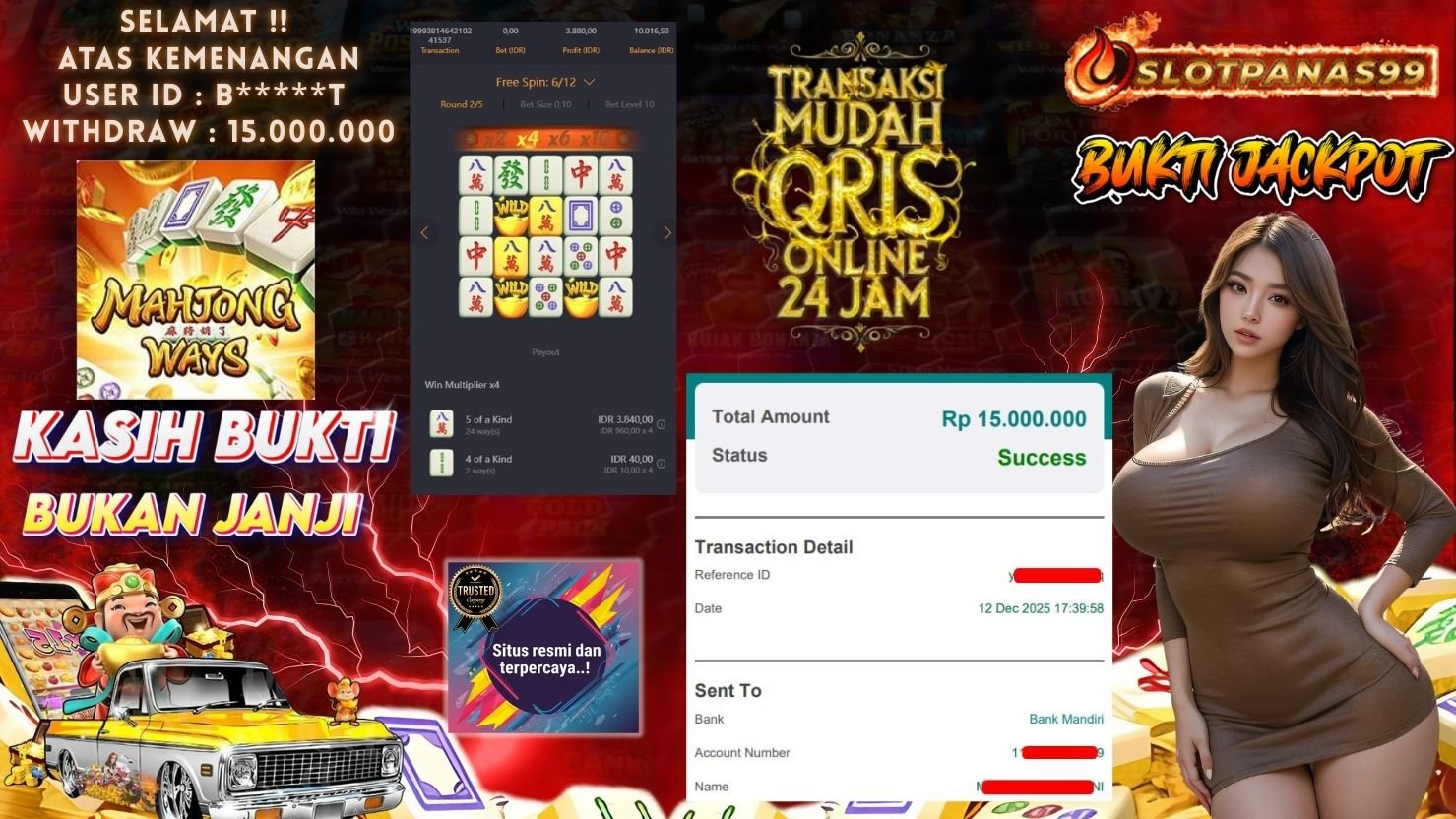 SLOTPANAS99 JACKPOT SLOT MAHJONG WAYS